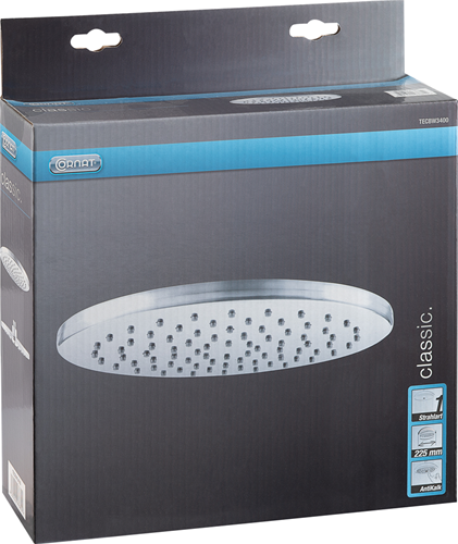 Cornat Duschkopf Classic Round CH – tecbw3400