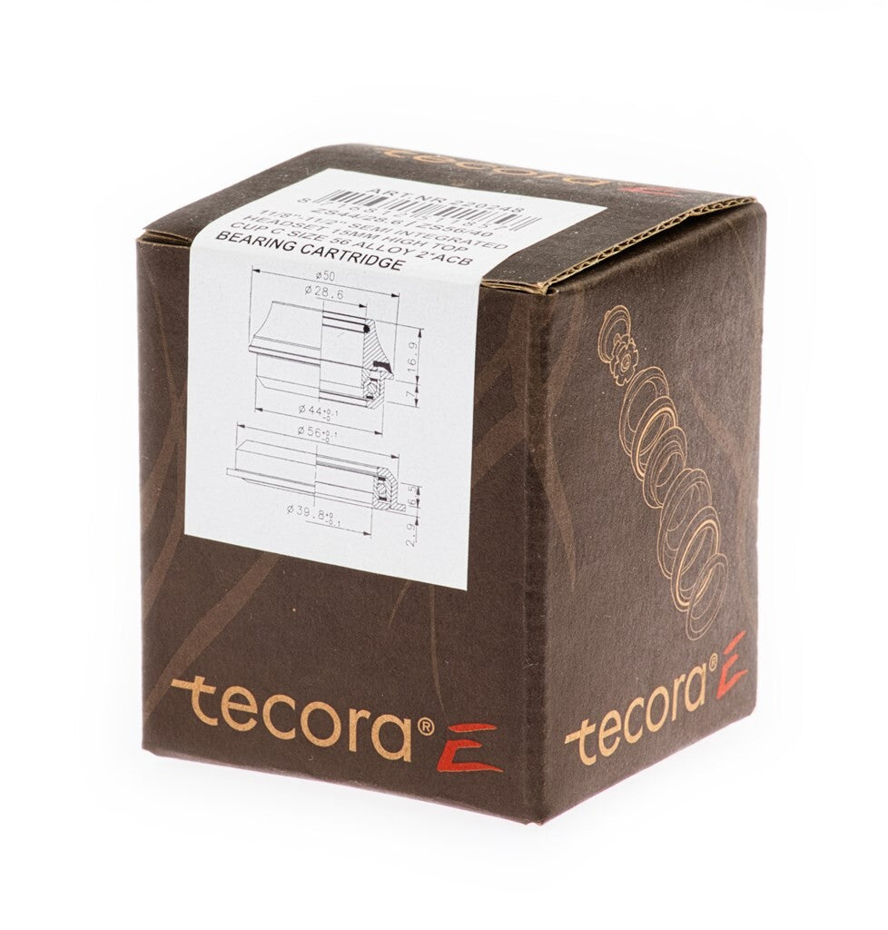 Tecora e Balidkopf Set 1 1 1 1 2 Zoll Semiginineger.45-45 Schwarz