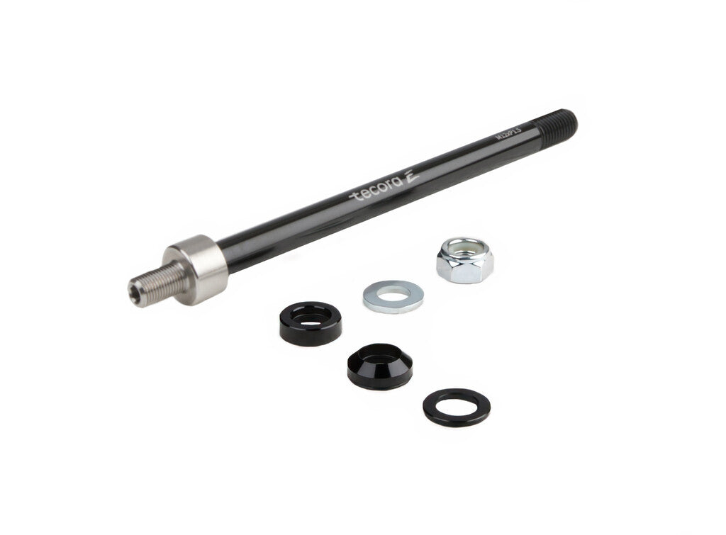 Tecora e Steckachsanhänger M12 P1.0 158-170 mm Aluminium schwarz