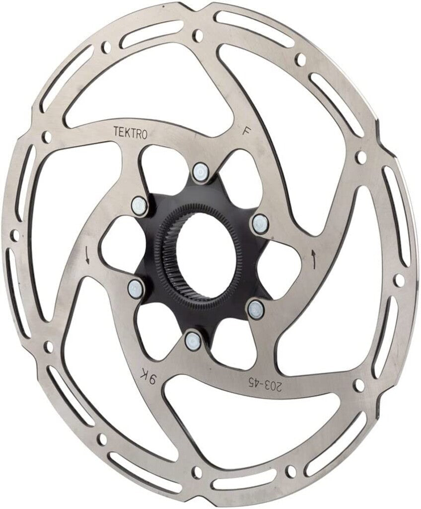 Tektro Scheibenbremsscheibe TR203-45 ø203x2,3mm, Centerlock, Silber