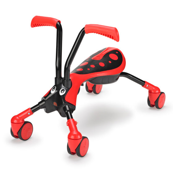 Der Käfer ScrambleBug Käfer mit 4 Rädern Junior Rot Schwarz