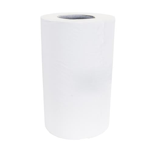 Towlers Reinigungspapier, B = 22 cm, L = 70 m, weiße 2-lagige PP-Rolle (12) | 12 Stück