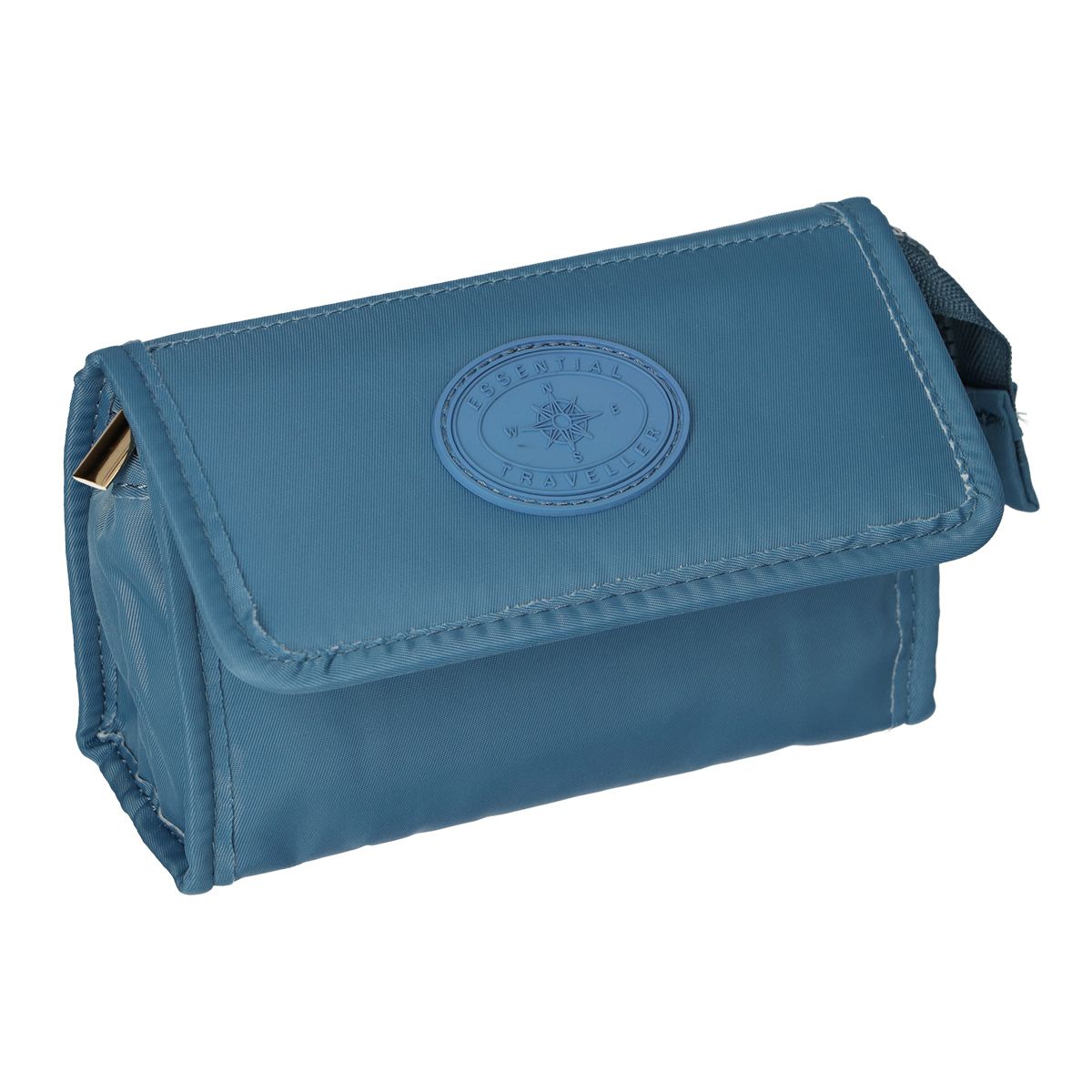 Reisespiegeltasche Essentials blau 16,5 cm x 11 cm