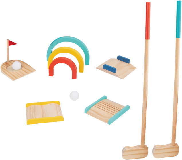 Toky Toy Holzspielzeuggolf Set 13-Stück