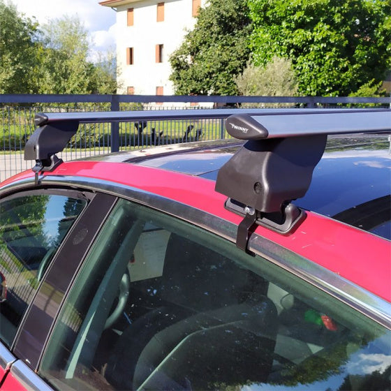 Dachregal Set Fly Bar Tesla 3 Aluminium Schwarz