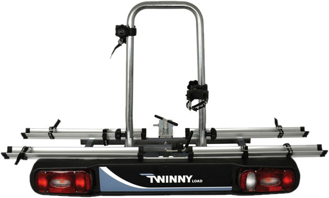 Twinny Load Bicycle Carrier E-Carrier Base 127 cm Silber Schwarz