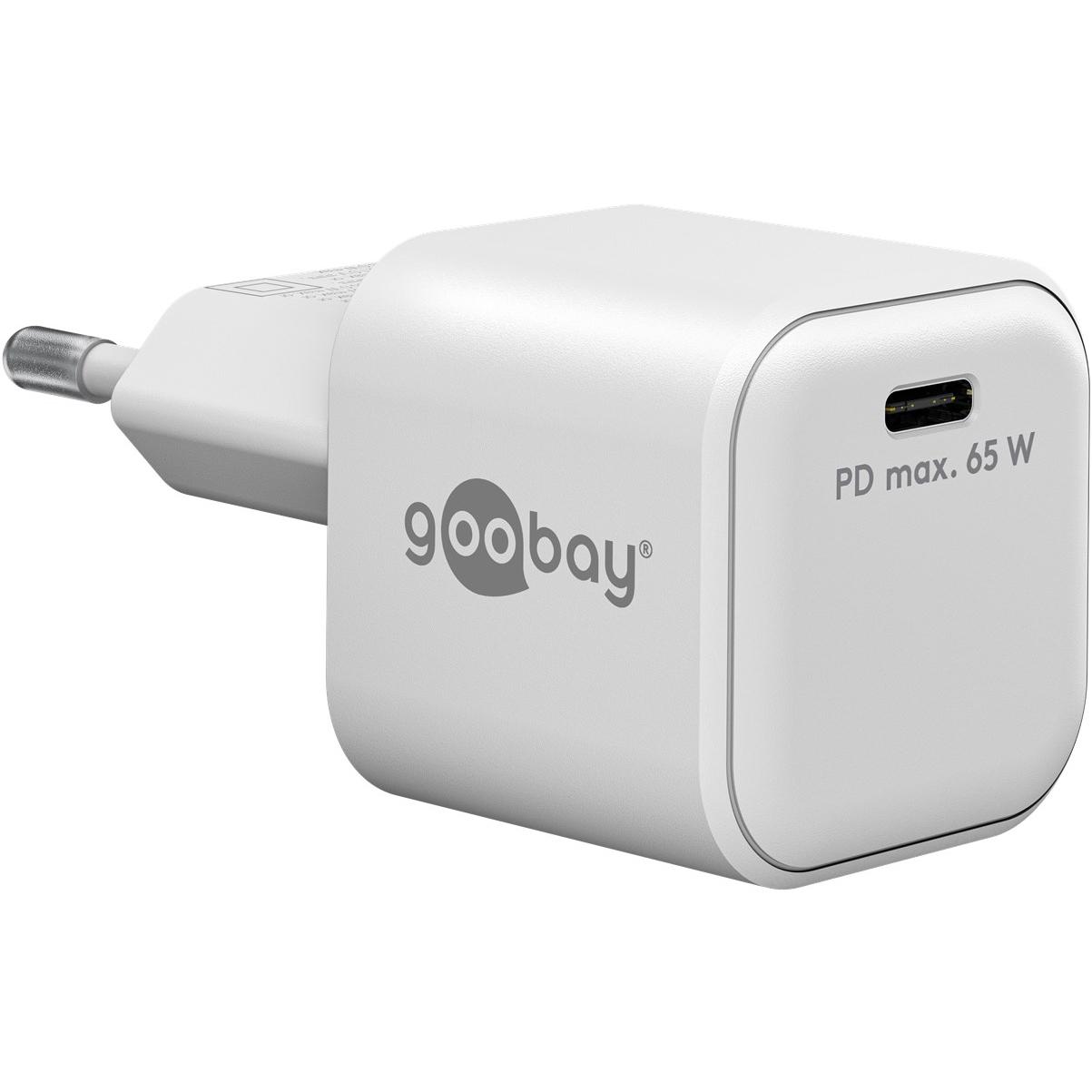 Goobay USB-C PD Gan Schnellladegerät Nano (65 W)