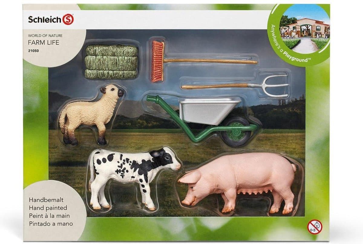 Schleich Farm Life Set Tierpflegeset