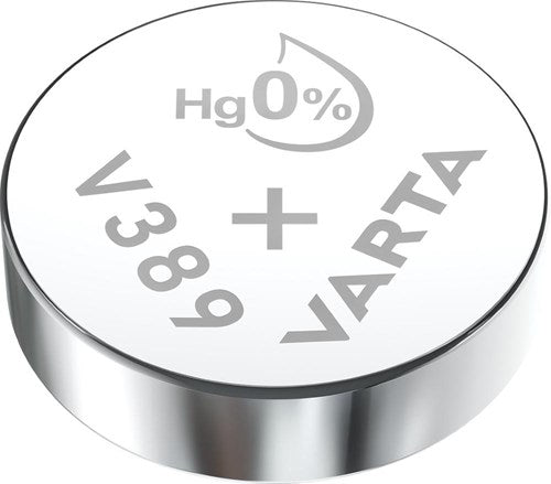 Varta V389 Knopfzelle Silber
