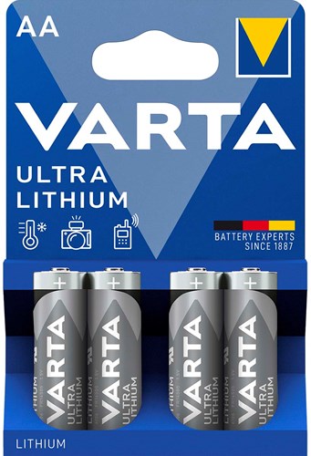 Varta Batt Va Ultra Lithium AA Krt A 4