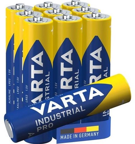 Varta Industrie Alkali 4003 AAA 10er-Pack