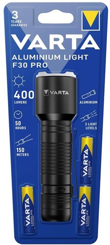 Varta Taschenlampe Aluminium Light F30 Pro – 5749027