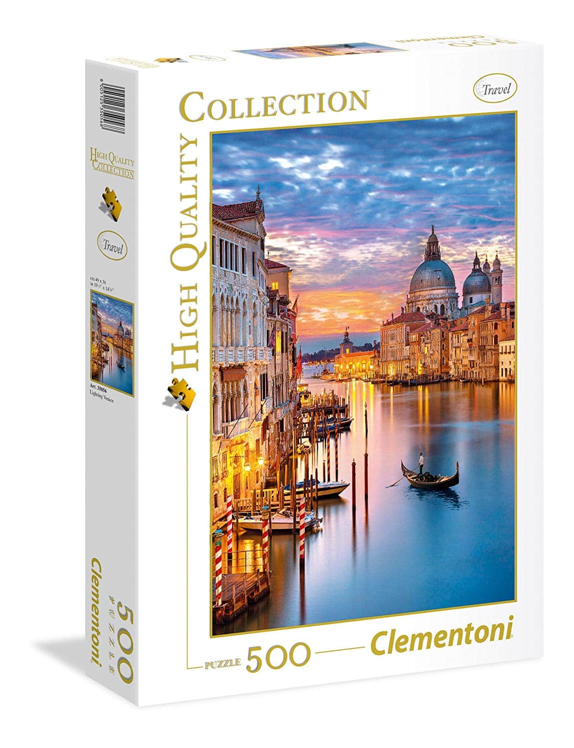 Clementoni-Puzzle - Sonnenuntergang in Venedig - 500 Teile