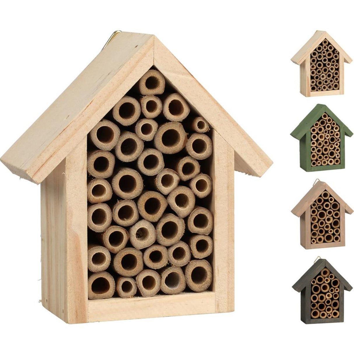 Insektenhotel Holz, 10x11x4cm
