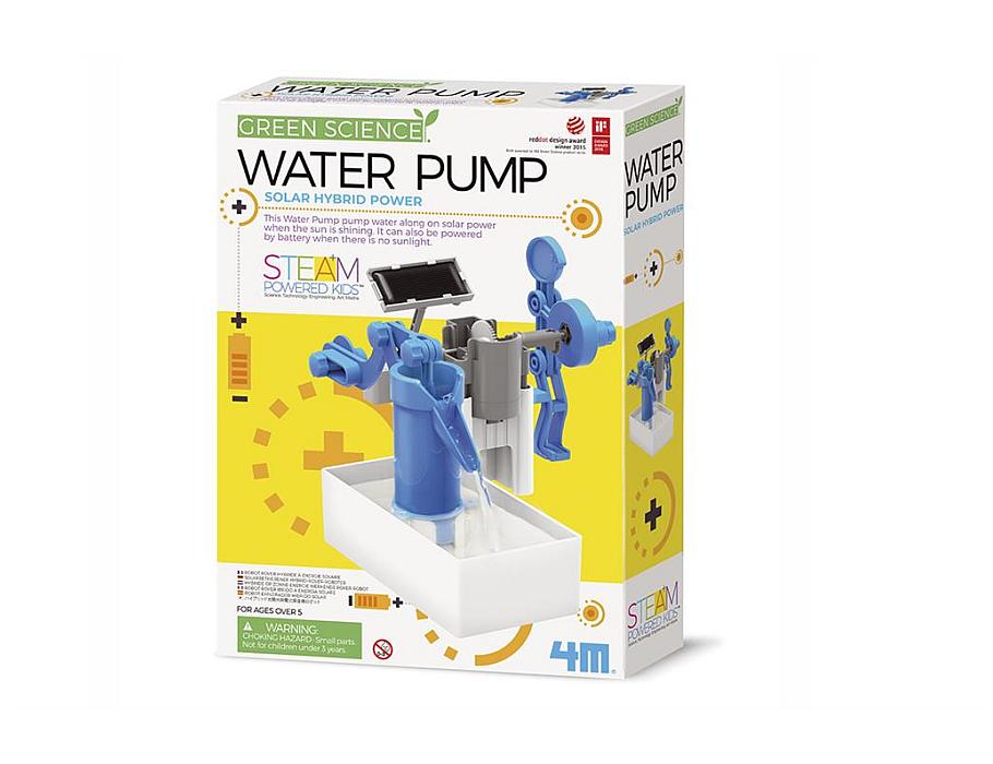 4 m lange Kidzlabs Green Science – solarbetriebene Wasserpumpe