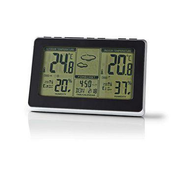 Nedis Wetterstation | innen außen | inklusive Funk-Wettersensor | 1 Stück - west400bk west400bk