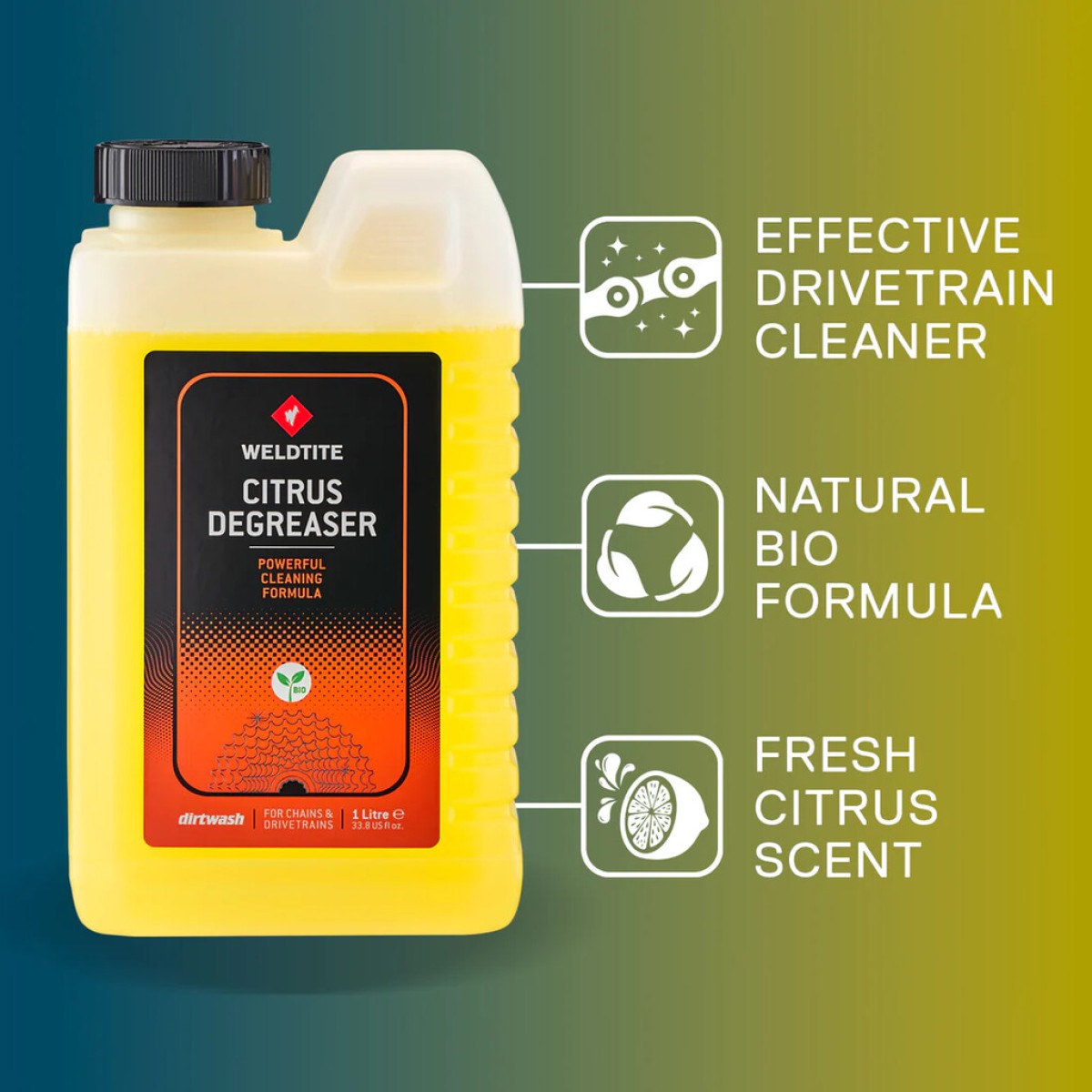Weldtite Flüssigkeit Zitrusentücher 1 Liter