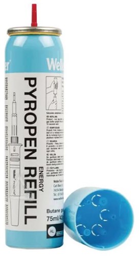 Weller Gasnachfüller Pyropen Butan 75 ml – t0051616099 t0051616099