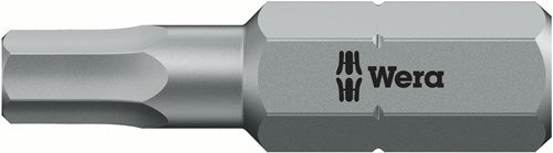 Wera 840 1 Z Sechskant-Bits, Hex-Plus, 7 64 Zoll x 25 mm – 1 Stück – 05135078001