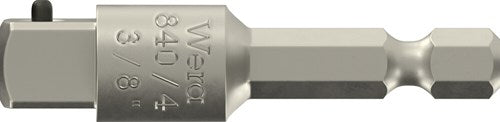 Wera 870 4 Adapter, 3 8 Zoll x 50 mm – 1 Stück – 05050215001