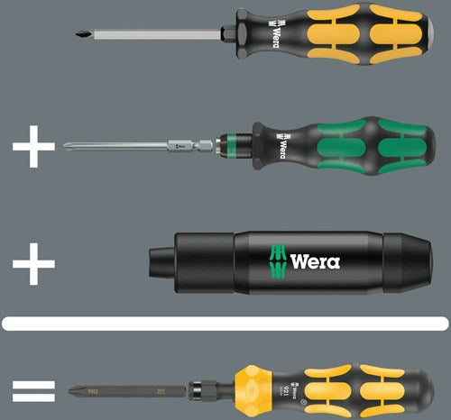 Wera kraftform kompakt 900 Set 1, 19-teilig - 05018110001