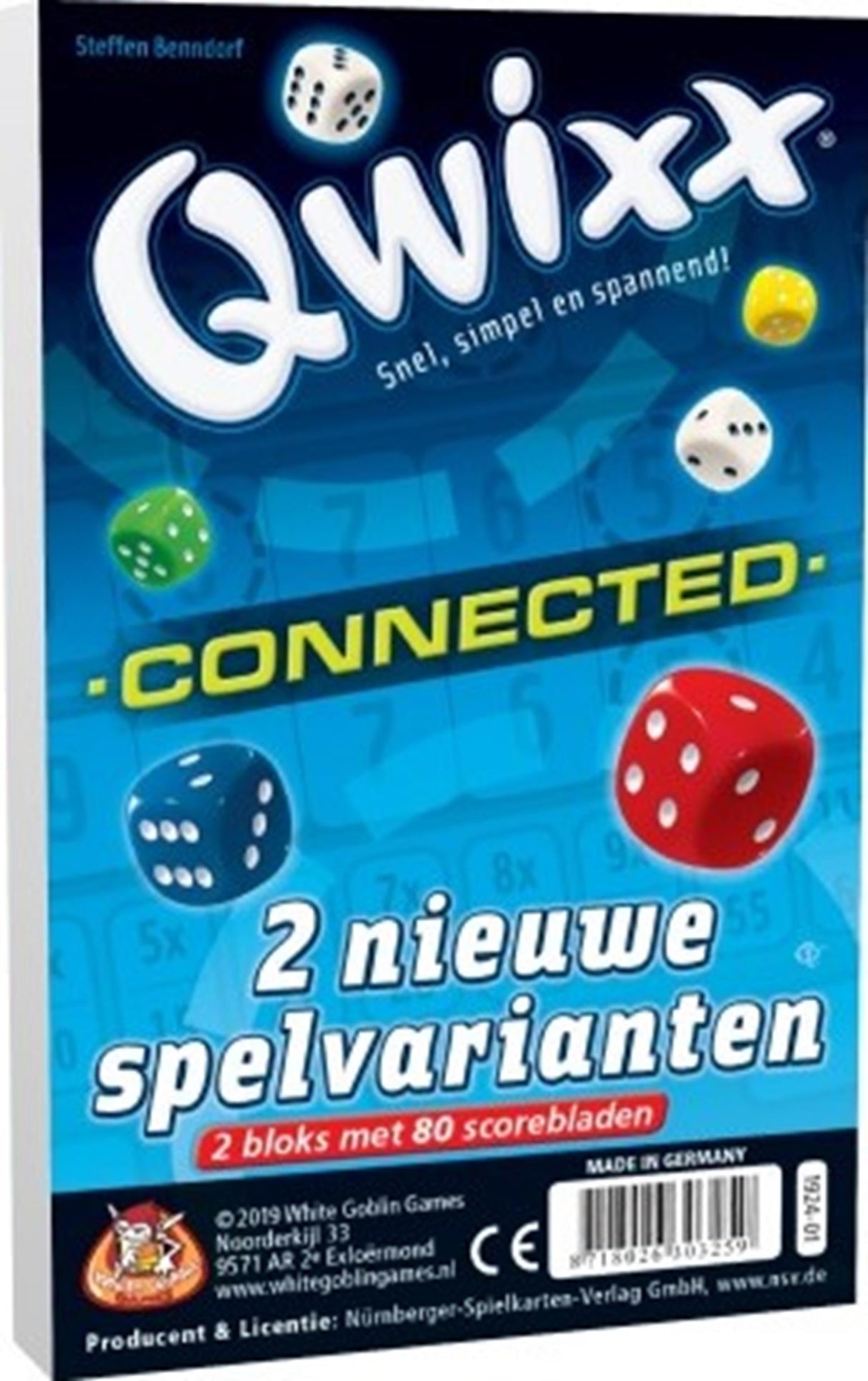 White Goblin Games Qwixx-Erweiterung – verbunden