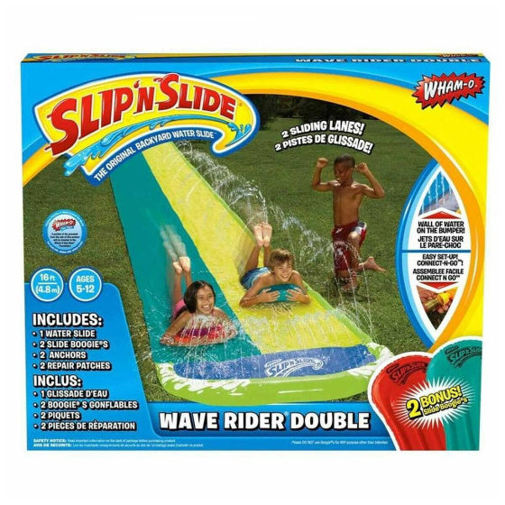 WHAM-O Slip 'n Slide 2-Personen-Wasserschiebematte 480 cm Gelb