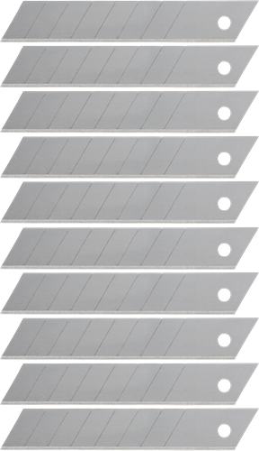 Abbrechmesser von Wolfcraft | 18mm | 8 Segmente | 10 Stück - 4303000