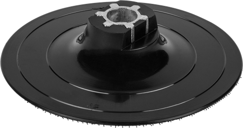 Wolfcraft selbstklebendes Trägerpad | mit m14 | ø115mm | 1 Stück - 2281000