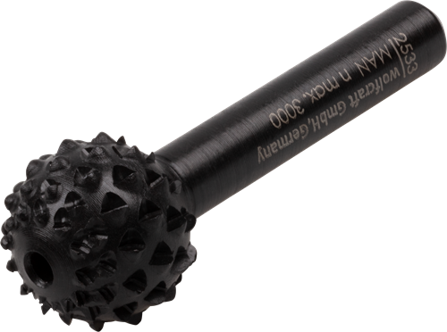 Wolfcraft Profilreibe | sphärisch | für Holz | ø14mm | 1 Stück - 2533000
