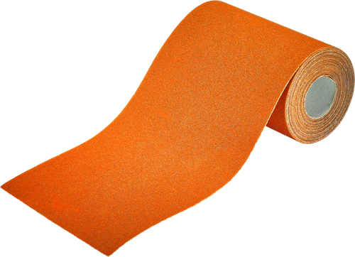 Wolfcraft – Schleifpapierrolle Körnung 80 – für Holz Metall 5 m x 115 mm – 1772000