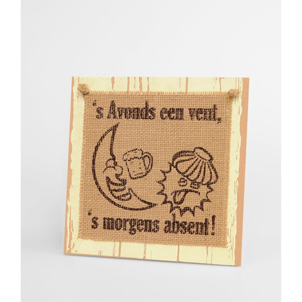 Paperdreams Holzschild - Abend