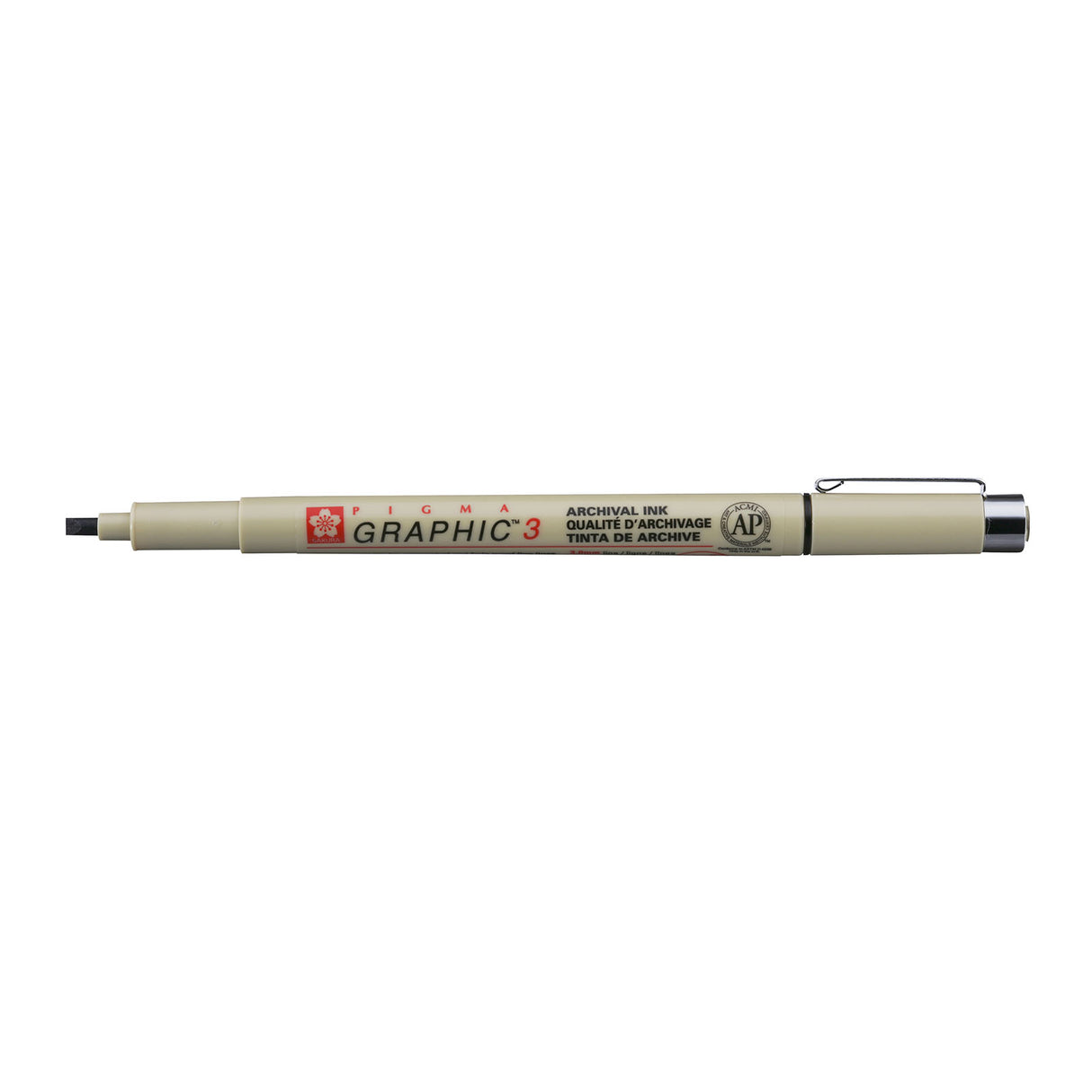 Sakura • Pigma-Grafik 3 mm schwarz