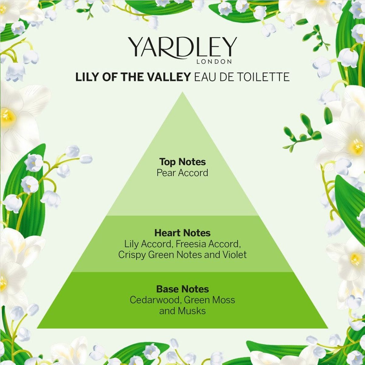 Yardley London Maiglöckchen Eau de Toilette 50 ml