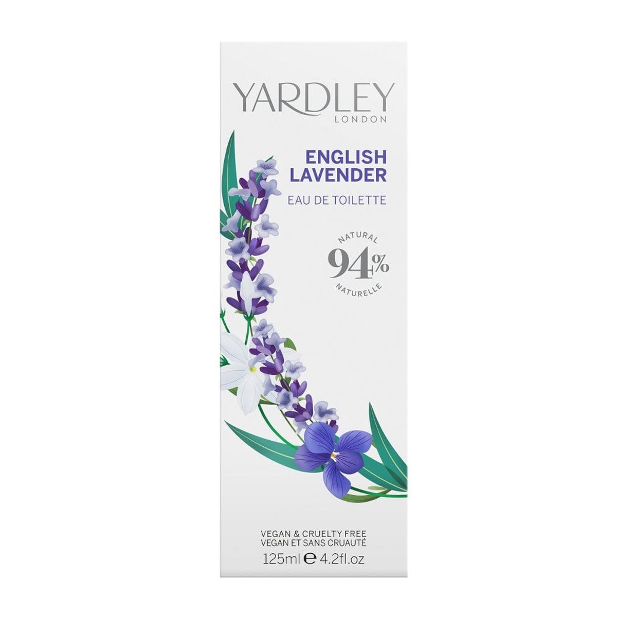 Yardley London englisches Lavendel Eau de Toilette 125ml