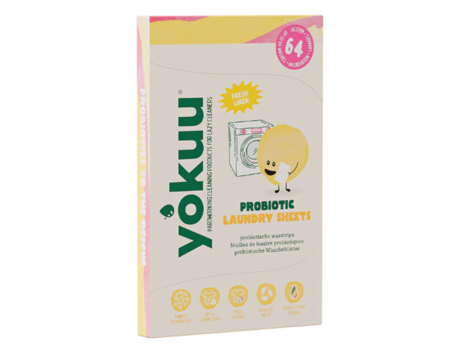 Yokuu Waschstreifen – Waschmitteltücher – frische Wäsche – 64 Stück