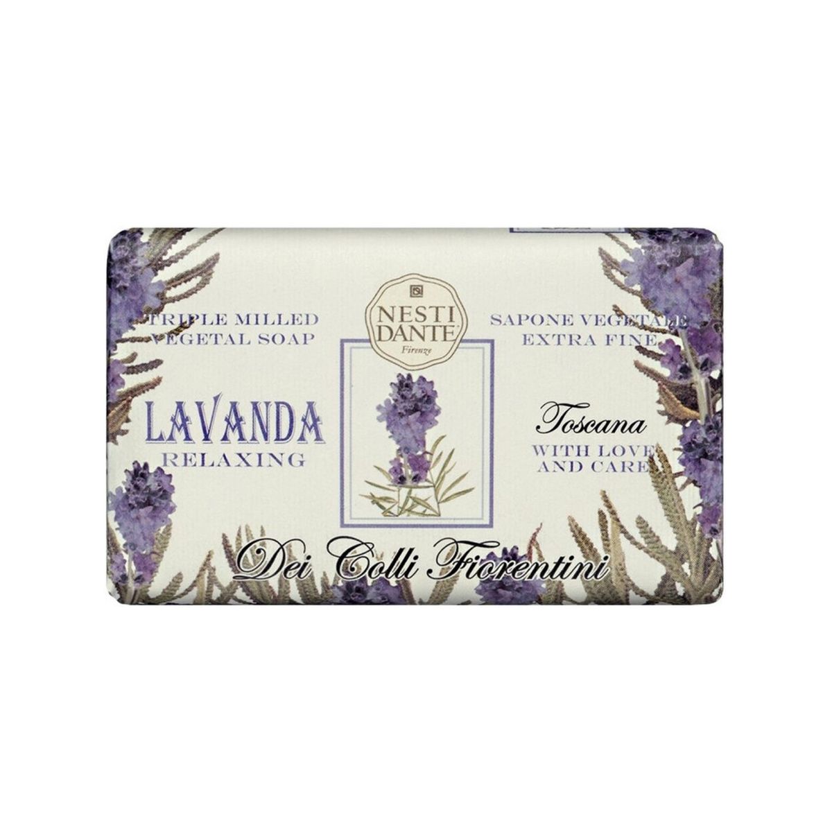 Nesti Dante 6 Stück Fiorentini Lavanda Seife 250gr.