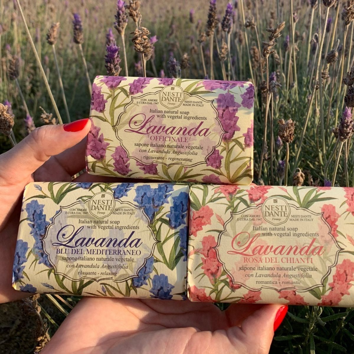 Nesti Dante Lavanda Rosa del Chianti Seife 150gr.