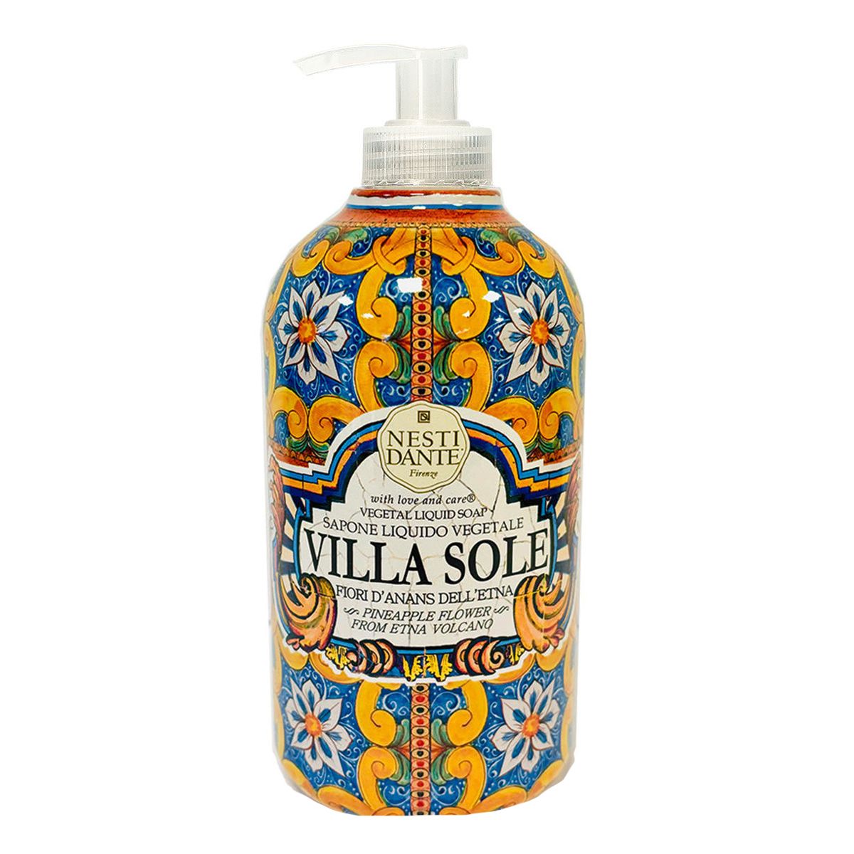 Nesti Dante Villa Sole Fiori d'Ananas dell'Etna Seifenpumpe 500 ml
