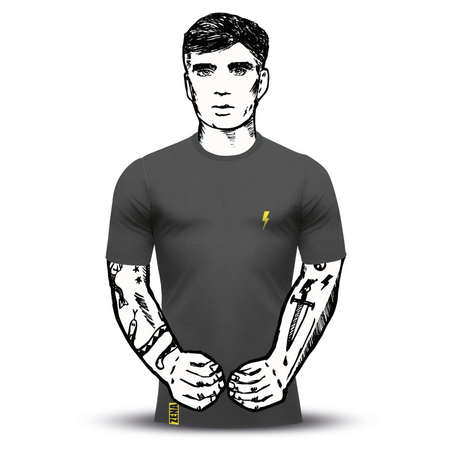 Zena t-shirt flash anthracite xs