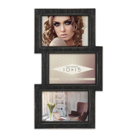 ZEP Fotorahmen AF546B Padova Schwarz 3x10x15 cm