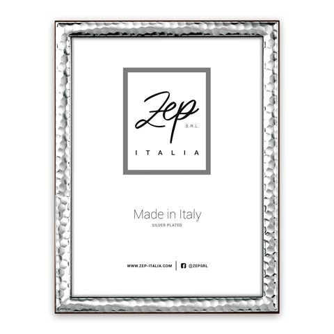 ZEP -Fotorahmen Erice B15857 Silber plattiert 13x18 cm