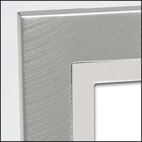 ZEP Fotorahmen H2268 WELS Silber 15x20 cm