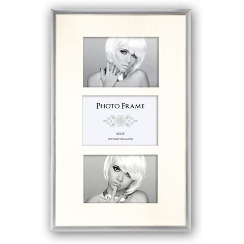 Zep Fotorahmen KL346 Silber für 3 Fotos 10x15 cm