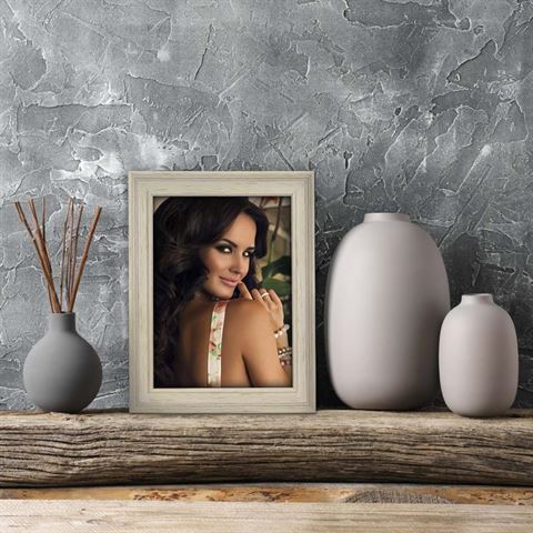ZEP -Fotorahmen U368W Vintage Resia White 15x20 cm