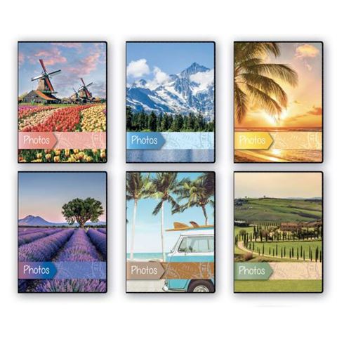 Zep Stock Album Set 36x MV4640T Viaggio für 40 Fotos 10x15 cm