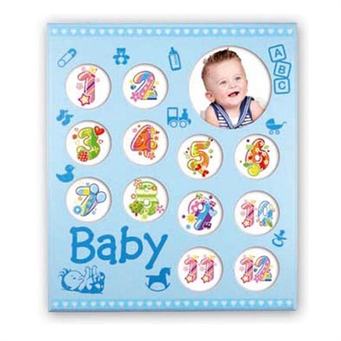 Zep WG3BL Baby Gallerie Blau 12x8x8 14x14 (36x42) cm