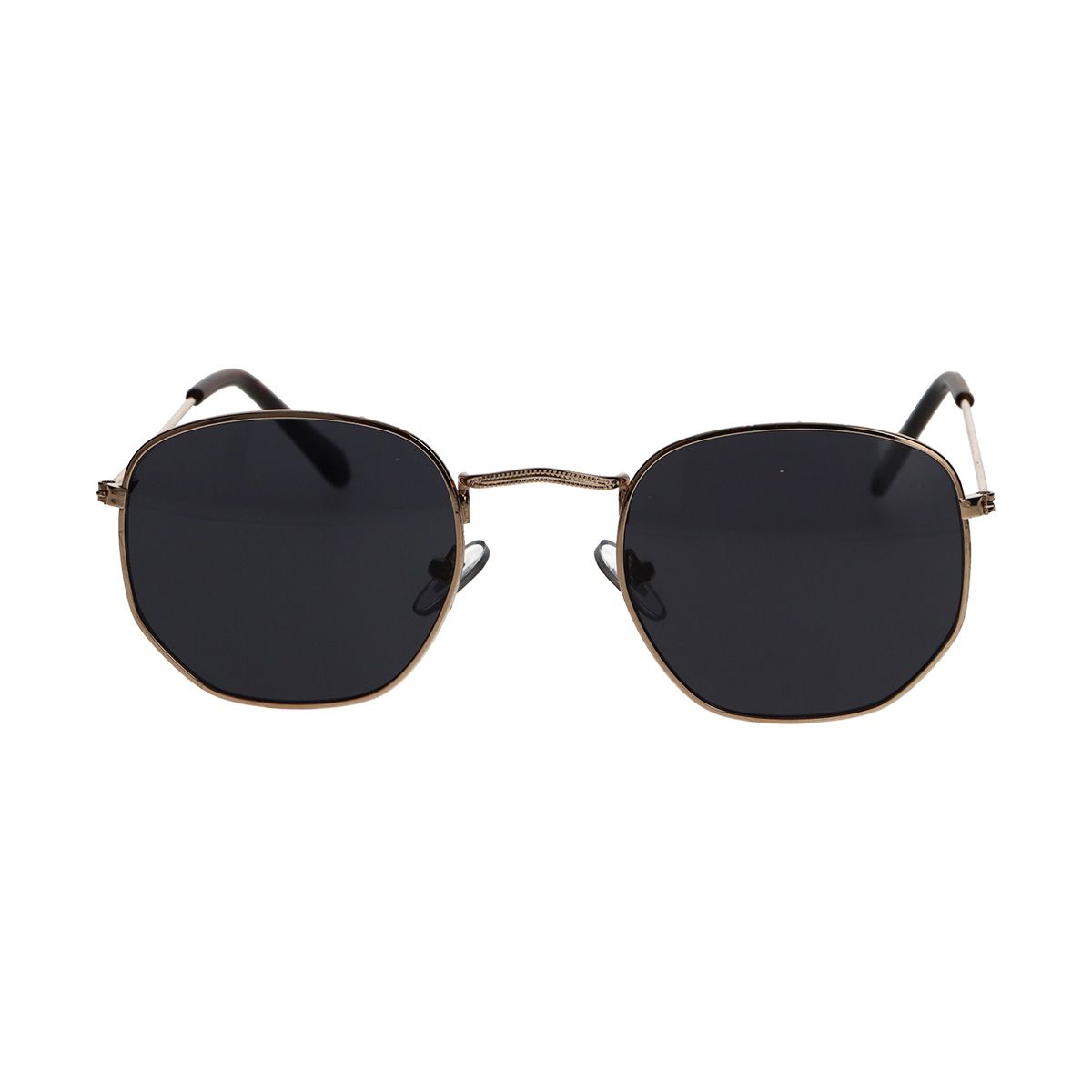 Spectrum Sonnenbrille Metall Gold Sechseck Damen