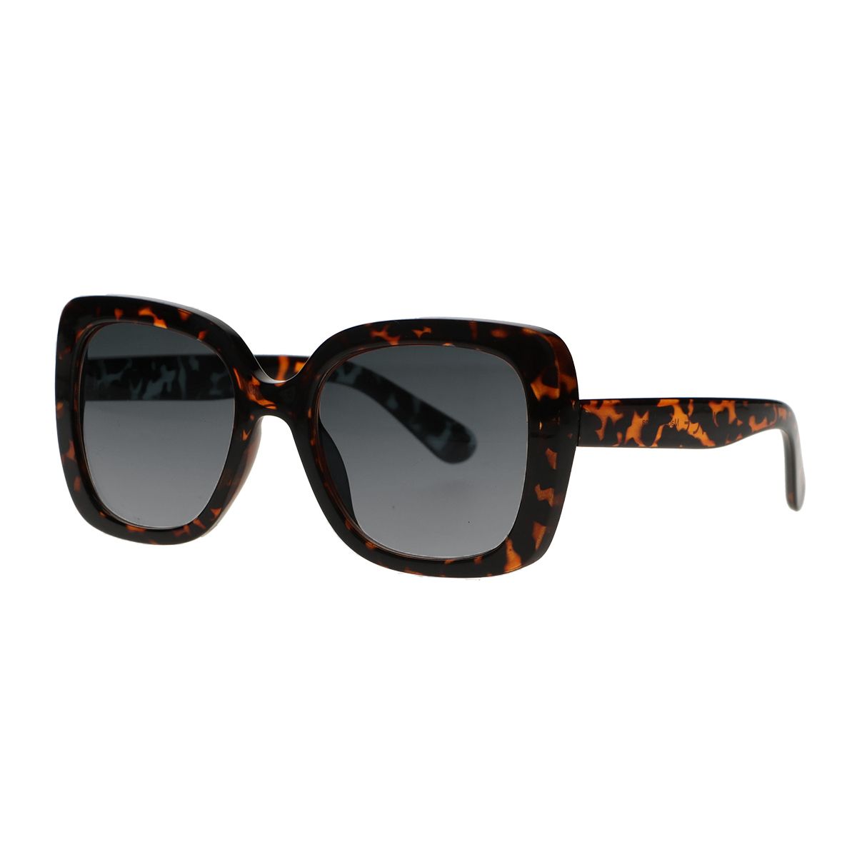 Spectrum Sonnenbrille Statement Schmetterling Schildkröte Rauchglas Damen