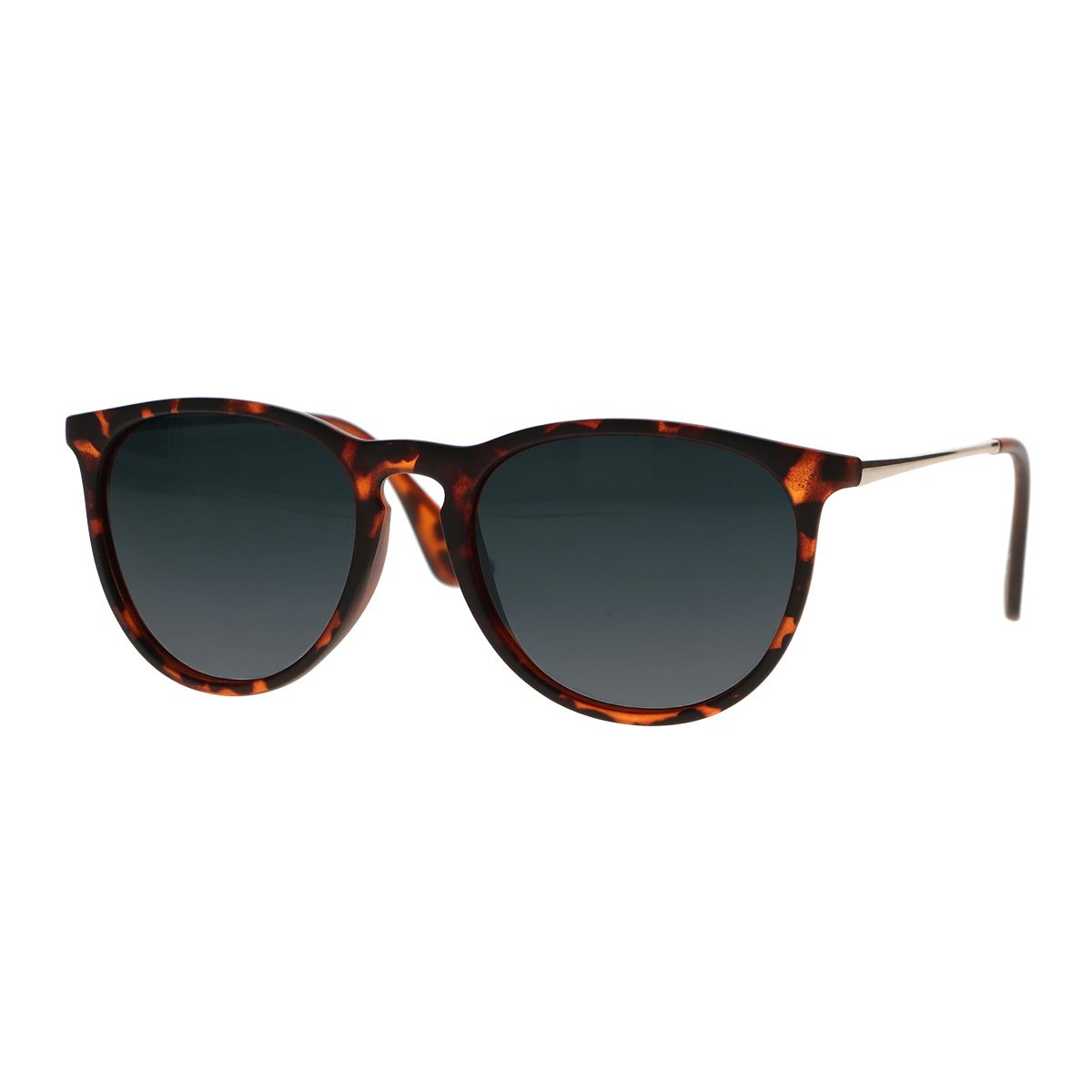 Spectrum Sonnenbrille Schildkröte Gold Rauchglas Unisex